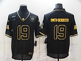 Nike Steelers 19 JuJu-Smith Schuster Black Gold 2020 Salute To Service Limited Jersey,baseball caps,new era cap wholesale,wholesale hats